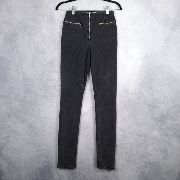 Reformation Denim - REFORMATION Jeans Womens 24 Black High Waist Skinny Stretch Niki Jean 24x29